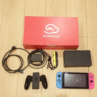 マイニンテンドーストア限定パッケージ】ニンテンドースイッチ 本体