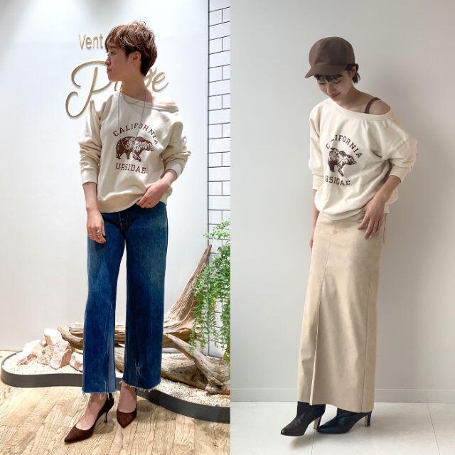 Plage(プラージュ)のPlage【MIXTA/ミクスタ】SP SWEAT プルオーバー  LEE掲載 レディースのトップス(トレーナー/スウェット)の商品写真