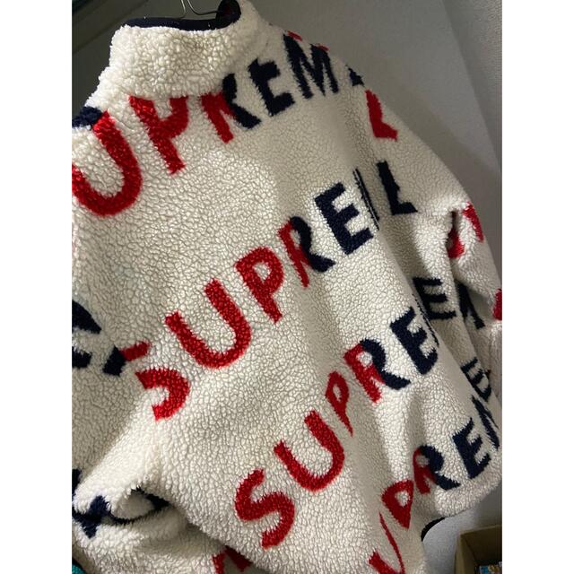 Supreme - Supreme Reversible Logo Fleece Jacket Mの通販 by パピヨン's shop｜シュプリームならラクマ 最安値特価