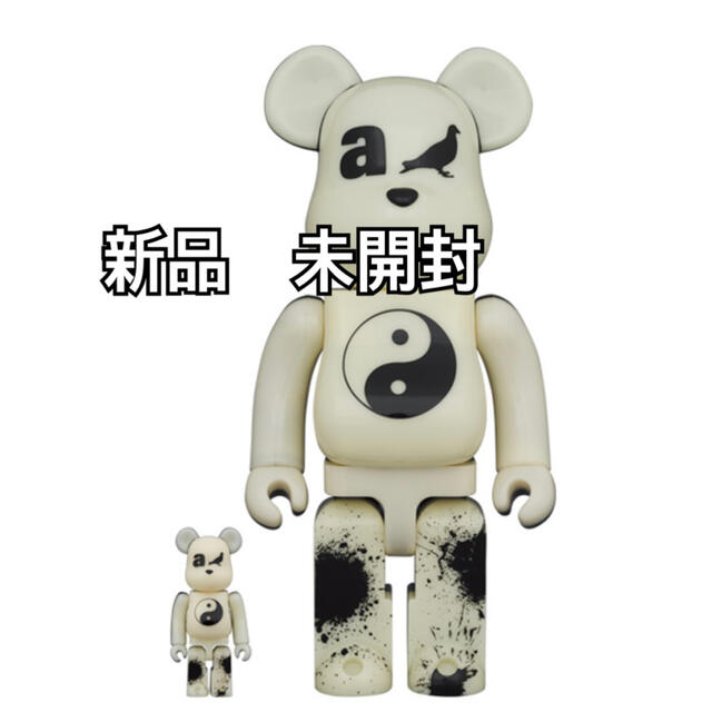 BE@RBRICK × atmos × STAPLE 100%u0026400% 新品-