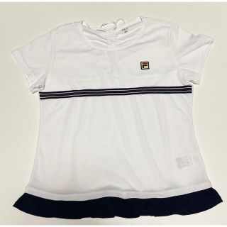 フィラ(FILA)の美品 Fila フィラ 半袖Tシャツ L 白(ウェア)