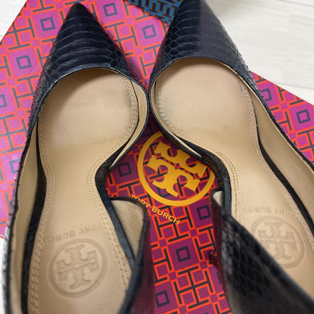 Tory Burch(トリーバーチ)の✿トリーバーチ パイソンパンプス レディースの靴/シューズ(ハイヒール/パンプス)の商品写真