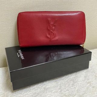 サンローラン(Saint Laurent)のSaint Laurent❤️ラウンドジップ 長財布(財布)