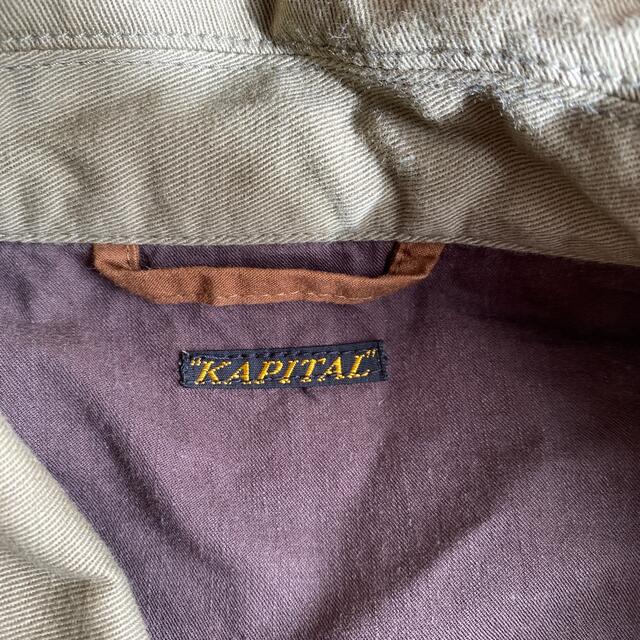 KAPITAL(キャピタル)のKAPITAL ディアスキンパイピング Pコート メンズのジャケット/アウター(ピーコート)の商品写真