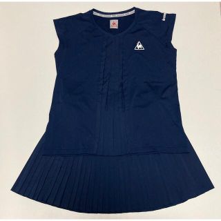 ルコックスポルティフ(le coq sportif)の美品 ルコック プリーツTシャツ スコートセット 大きめM(ウェア)