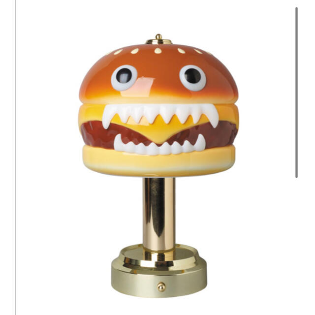 MEDICOM TOY(メディコムトイ)のUNDERCOVER  MEDICOM TOY HAMBURGER LAMP インテリア/住まい/日用品のライト/照明/LED(フロアスタンド)の商品写真