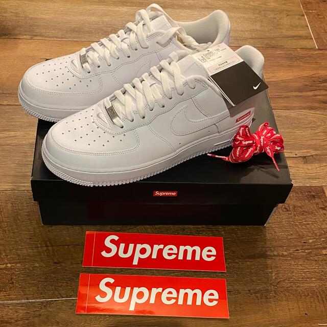 Supreme Nike Air Force 1 Low 27.5cmメンズ - スニーカー