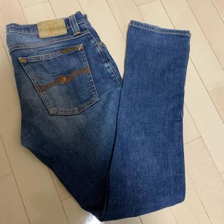 ヌーディジーンズ(Nudie Jeans)のTUBE KELLY W30 L32 ITALY オレンジステッチ(デニム/ジーンズ)