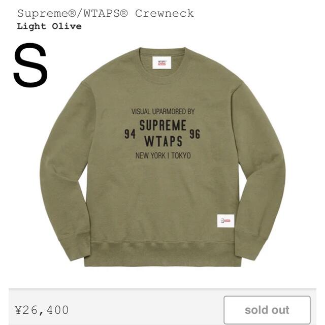 Supreme Wtaps S Crewneck シュプリーム