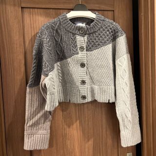 ZARA - ZARA Adererror ジッパー クロップド カーディガンの通販 by