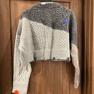 ZARA - ZARA Adererror ジッパー クロップド カーディガンの通販 by