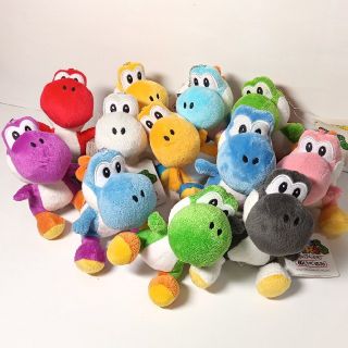 ニンテンドウ(任天堂)のスーパーマリオ　ヨッシーマスコットセット　未使用品(キャラクターグッズ)