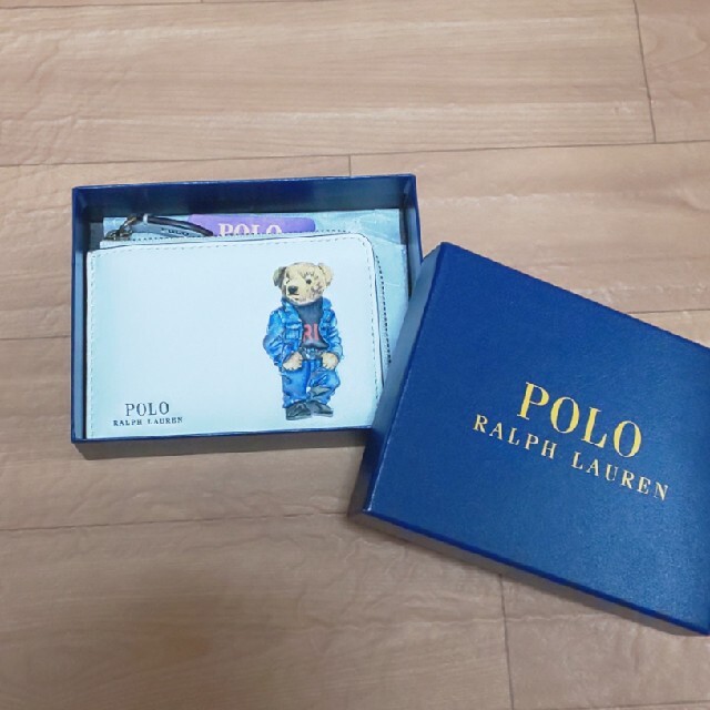 POLO RALPH LAUREN(ポロラルフローレン)の新品・未使用 ☆ Polo Ralph Laure ベア カード・コインケース レディースのファッション小物(コインケース)の商品写真