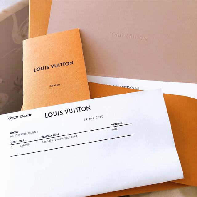 LOUIS VUITTON - 未使用 ルイヴィトン エクスプローラーラインサンダル