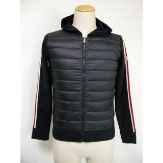 モンクレール(MONCLER)のキッズ8A(8才相当)■モンクレール■ニット切替フード付きライトダウン■新品(ジャケット/上着)