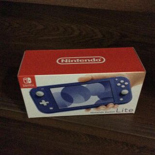 新品未開封品です。Nintendo Switch LITE ブルー