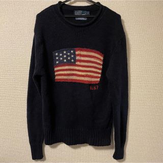 ポロラルフローレン(POLO RALPH LAUREN)のラルフローレン　星条旗　セーター(ニット/セーター)