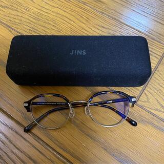 ジンズ(JINS)のhal 2334様専用　JINS ブルーライトカット　メガネ　度なし(サングラス/メガネ)