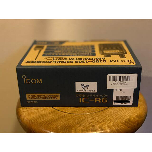 ICOM IC-R6 エアバンドスペシャル 広帯域受信機 美品