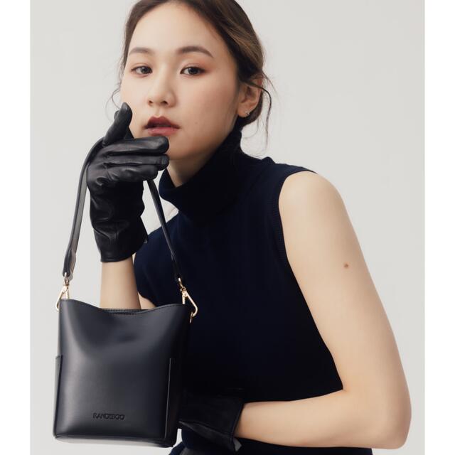 RANDEBOO ランデブー Mini bucket bag ブラック - ショルダーバッグ