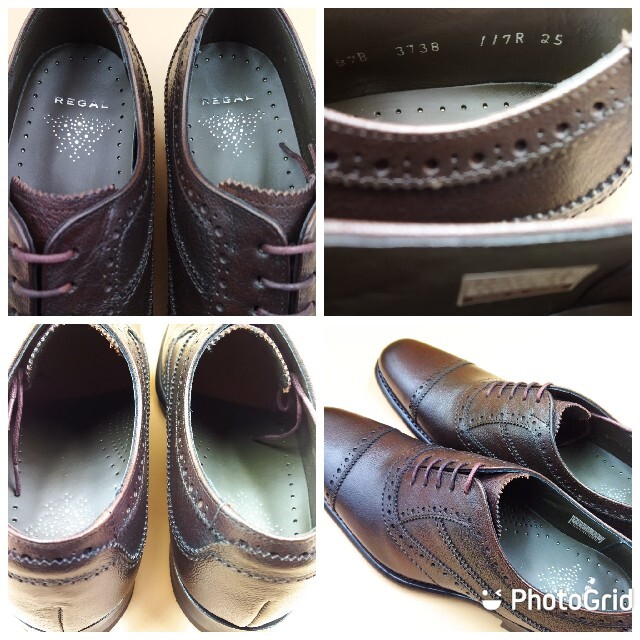 REGAL(リーガル)のREGAL 117R 25.0 フルグローブストレートチップ メンズの靴/シューズ(ドレス/ビジネス)の商品写真