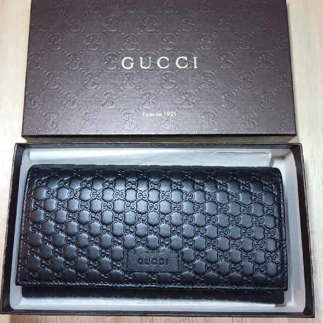 Gucci - ☆正規品☆GUCCI グッチシマ長財布【新品・未使用】シリアル