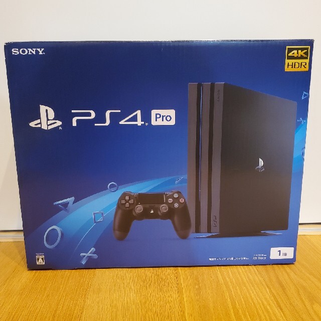 PS4 Pro 本体 1TB Jet Black 箱ありの通販 by レヴィ's shop｜ラクマ