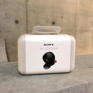ソニー(SONY)の新品未開封 SONYフルワイヤレスイヤホン ブラック WF-1000XM4 BM(ヘッドフォン/イヤフォン)