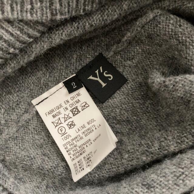 Y's(ワイズ)のY's ワイズ 18AW ミドルゲージニット 変形デザイン セーター レディースのトップス(ニット/セーター)の商品写真