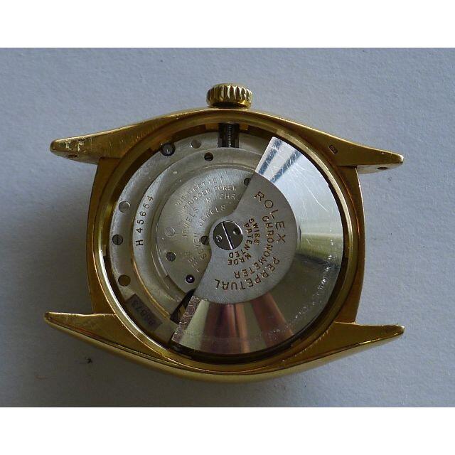 ROLEX(ロレックス)のロレックス・ビッグバブルバック・デイトジャスト ６１０５ Ｋ１８ＹＧ金無垢ＯＨ済 メンズの時計(腕時計(アナログ))の商品写真