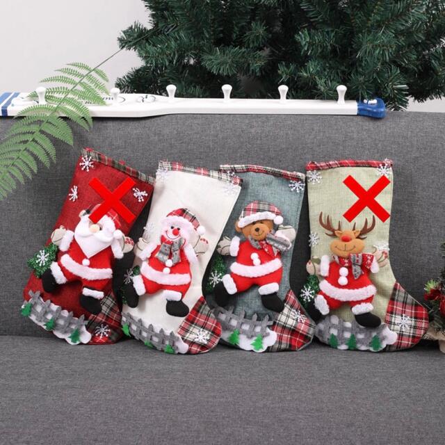 クリスマス 靴下 ギフト プレゼント お菓子 飾り 壁掛け タペストリーの通販 By Rimi S Shop ラクマ