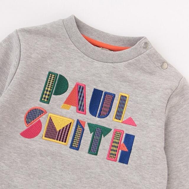 Paul Smith(ポールスミス)のポールスミス新品新作タグ付きベビー Logo 裏毛トレーナー90 キッズ/ベビー/マタニティのキッズ服男の子用(90cm~)(Tシャツ/カットソー)の商品写真