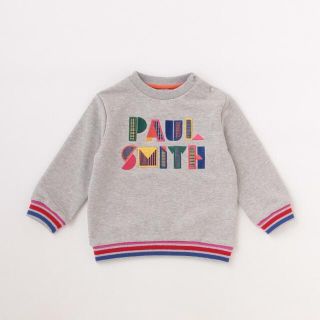 ポールスミス(Paul Smith)のポールスミス新品新作タグ付きベビー Logo 裏毛トレーナー90(Tシャツ/カットソー)