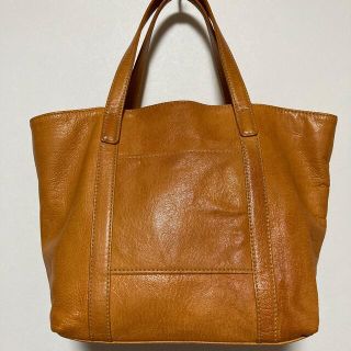 genten ゲンテン 10周年記念メッセージ入り レザートートバッグ お値下げ