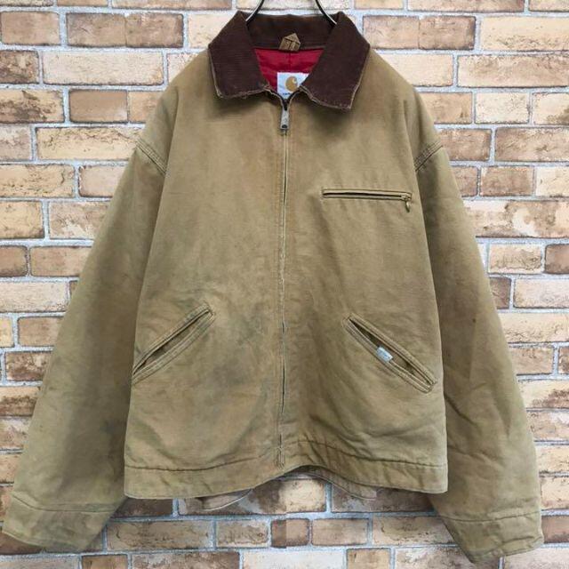 カーハート】80s デトロイトダックジャケット USA製 中綿 ビッグサイズ