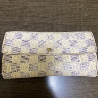 ルイヴィトン(LOUIS VUITTON)のアズール　ヴィトン　長財布(長財布)