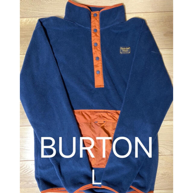 BURTON(バートン)のBURTON フリース【L】 スポーツ/アウトドアのスノーボード(ウエア/装備)の商品写真