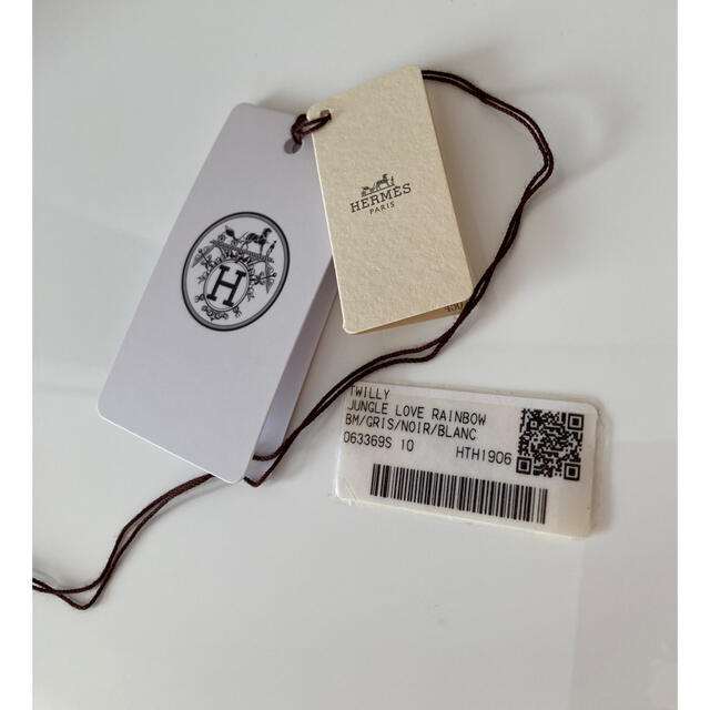HERMES エルメス ツイリー ジャングルラブ ブラック HERMES エルメス ツイリー ジャングルラブ ブラック