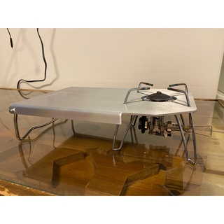 シンフジパートナー(新富士バーナー)のSOTO レギュレーターストーブ ST310+FUTURE FOX 遮熱テーブル(調理器具)