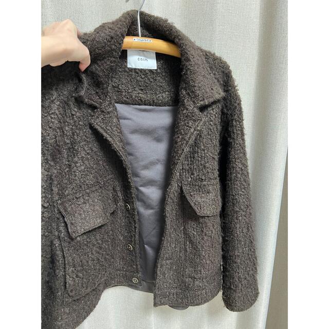CISLYS knit jacketの通販 by 引っ越し中なのでお安く出品中|ラクマ シスリス Loop bouclé 通販正規店