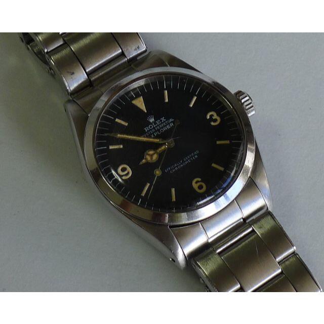 ROLEX(ロレックス)のロレックス・エクスプローラーⅠ ＲＥＦ．６６１０、ＣＡＬ．１０３０、自動巻メンズ メンズの時計(腕時計(アナログ))の商品写真