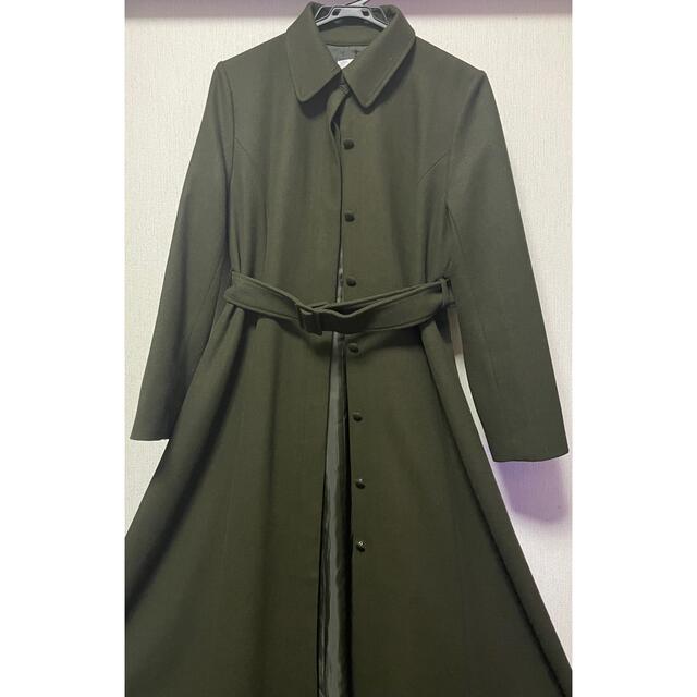 troissanglier vintagedresscoat khaki レディースのジャケット/アウター(ロングコート)の商品写真