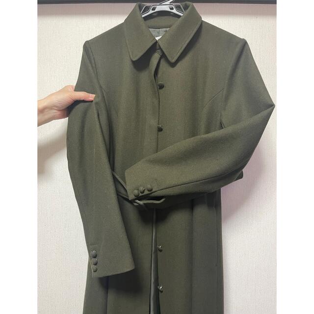 troissanglier vintagedresscoat khaki レディースのジャケット/アウター(ロングコート)の商品写真