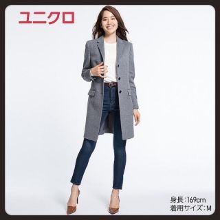 ユニクロ(UNIQLO)のUNIQLOユニクロウールカシミヤチェスターコート/カシミアコート/ロングコート(チェスターコート)