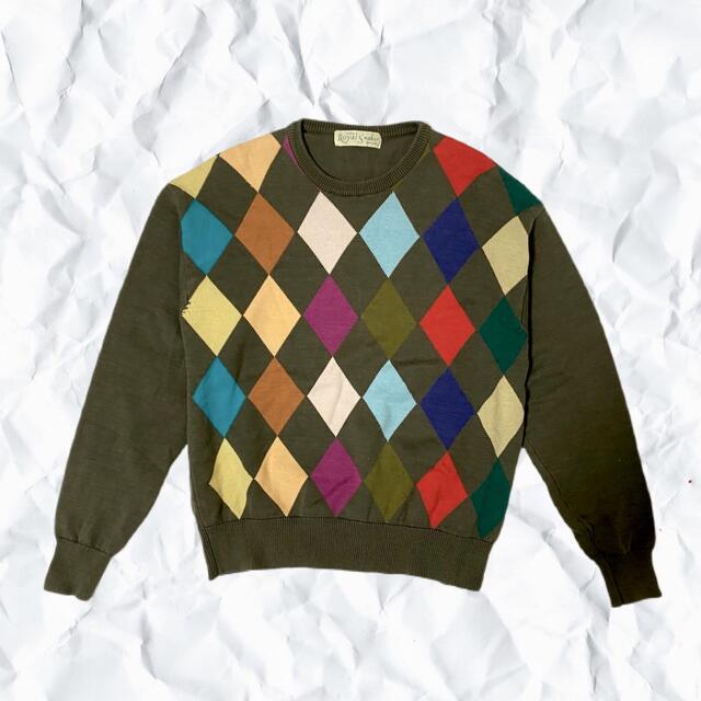 トップス アーガイル柄 Knit ◇超稀少非売品◇ granitos.pt