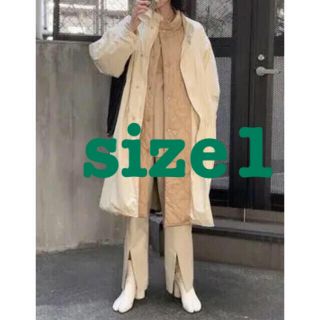 一点のみです！moussy REVERSIBLE PUFFER ロング コート白