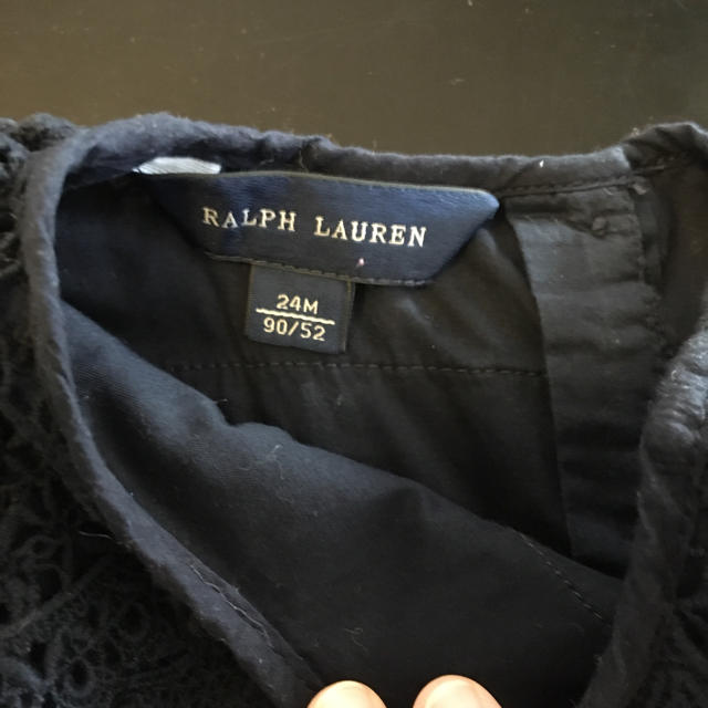 Ralph Lauren(ラルフローレン)のラルフローレン レースワンピ 90センチ キッズ/ベビー/マタニティのキッズ服女の子用(90cm~)(ワンピース)の商品写真