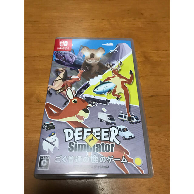 Nintendo Switch(ニンテンドースイッチ)のごく普通の鹿のゲーム DEEEER Simulator 鹿フル装備エディション エンタメ/ホビーのゲームソフト/ゲーム機本体(家庭用ゲームソフト)の商品写真