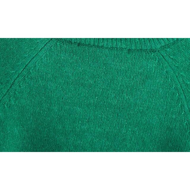 ZARA(ザラ)の🎄12月新作🎅7052◆green グリーン リーフ 刺繍 ニット カーディガン レディースのトップス(カーディガン)の商品写真