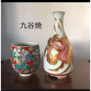九谷焼 木米 陶山 明治〜大正時代 湯呑み 徳利の通販 by こてつ's shop